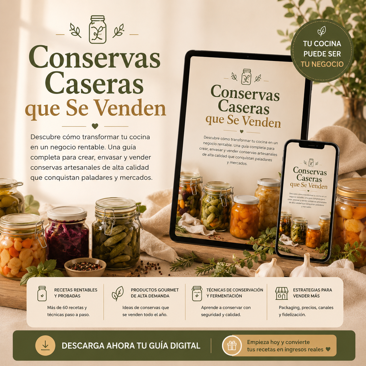 Conservas Caseras que Se Venden